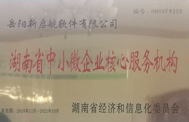 湖南省中小微企業(yè)核心服務(wù)機(jī)構(gòu)